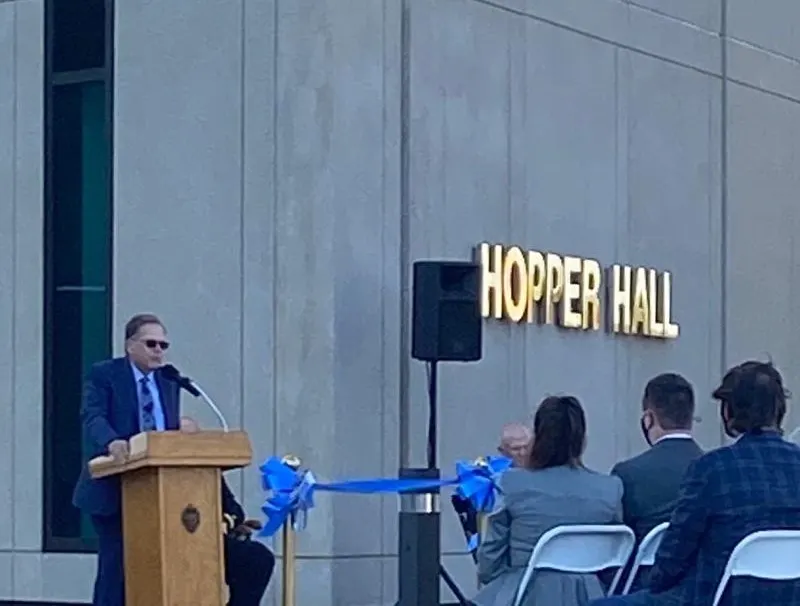 Charles Williams Speaking at Hopper Hill