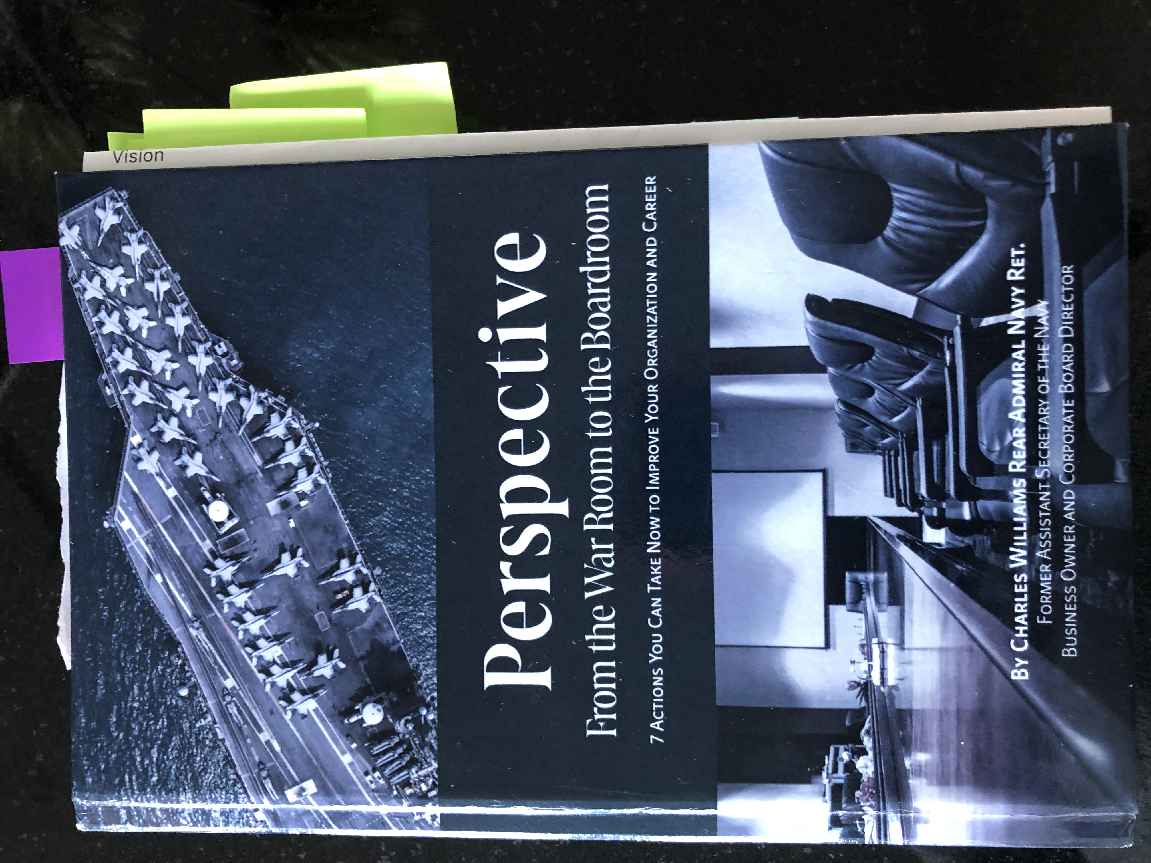 Book on war room to boardroom